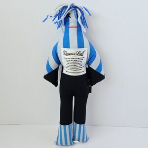 NWT Dammit Doll Win Dammit Blue Gray Black Colors Sports Stress Relief Detroit